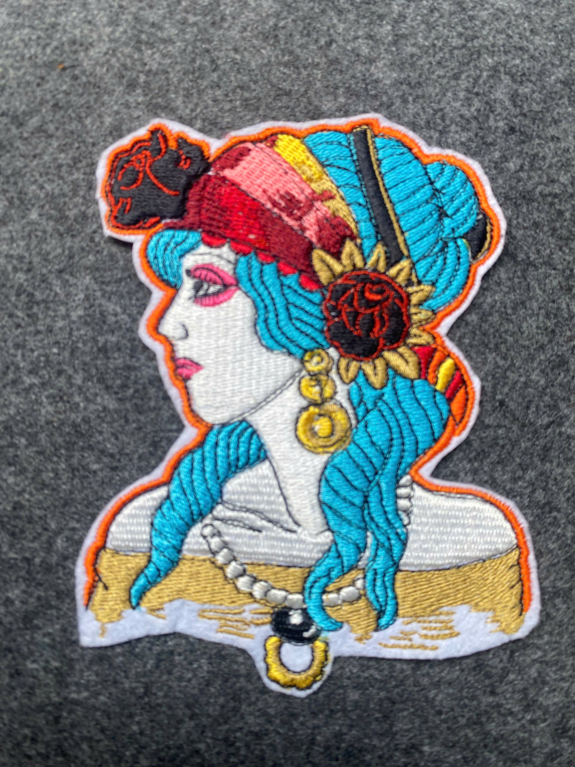 Vintage Woman Portrait Patch