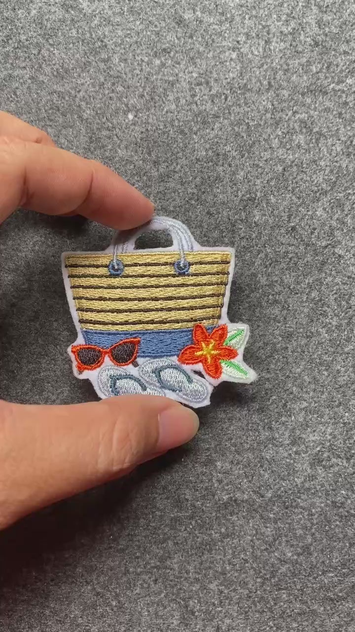 Beach Bag Sunglasses Patch