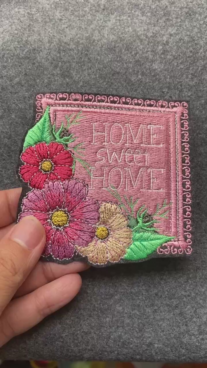 Home Sweet Home Flowers Patch